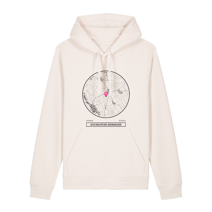 Katastralgemeinde Großwarasdorf hoodie – hoodie från PinShirt