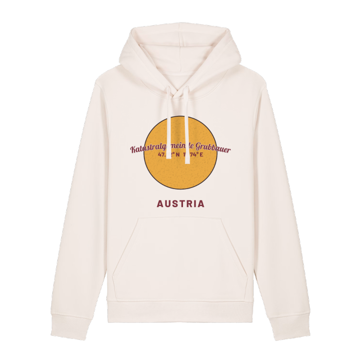 Katastralgemeinde Grubbauer cirkel hoodie – hoodie från PinShirt