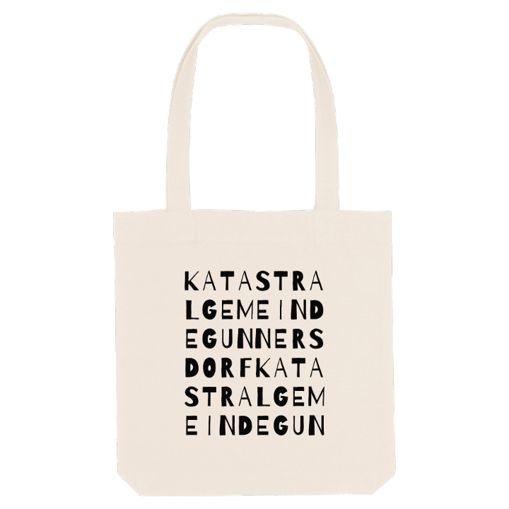 Katastralgemeinde Gunnersdorf ordlek tygkasse – tygkasse från PinShirt