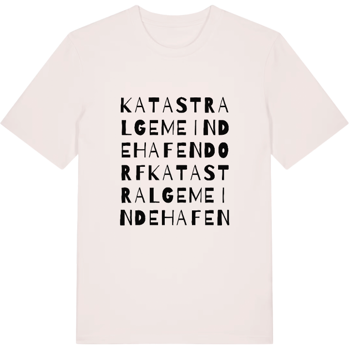 Katastralgemeinde Hafendorf ordlek t-shirt – t-shirt från PinShirt