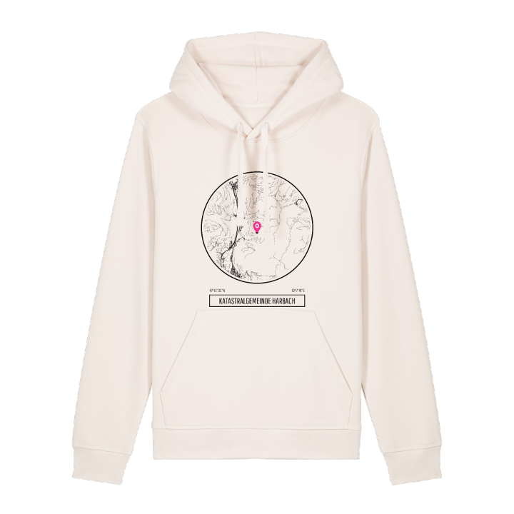 Katastralgemeinde Harbach hoodie – hoodie från PinShirt