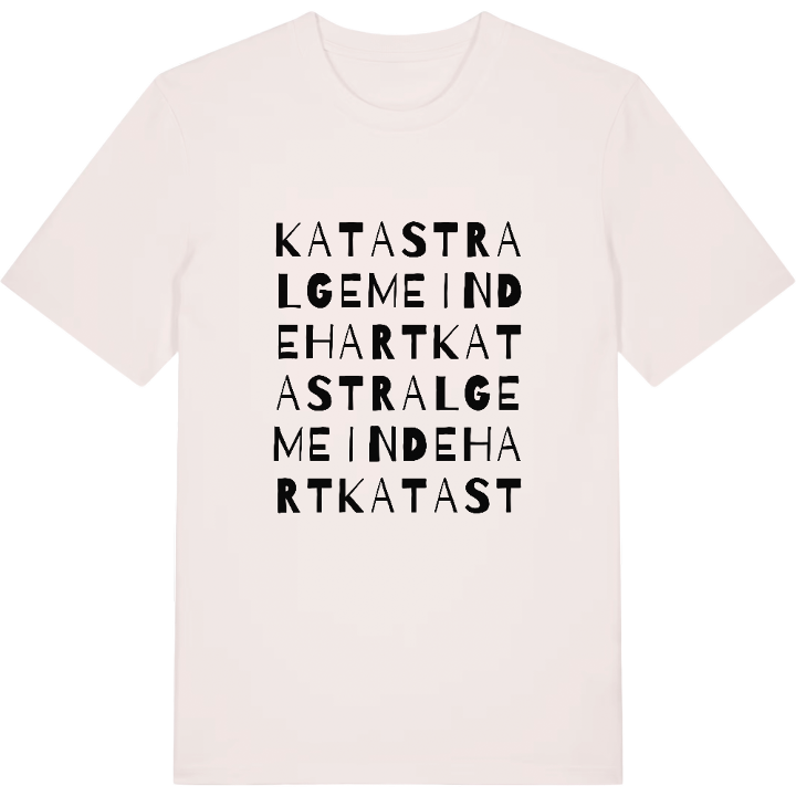 Katastralgemeinde Hart ordlek t-shirt – t-shirt från PinShirt