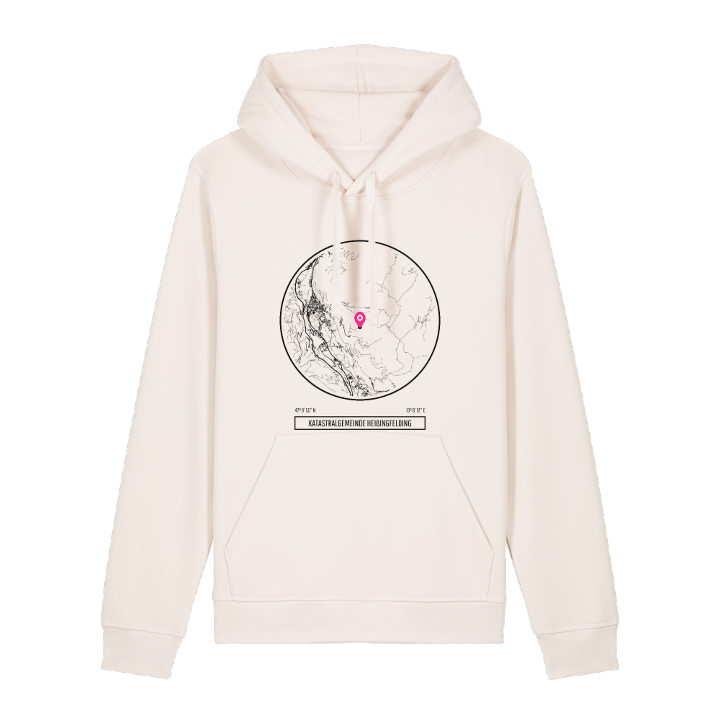 Katastralgemeinde Heißingfelding hoodie – hoodie från PinShirt