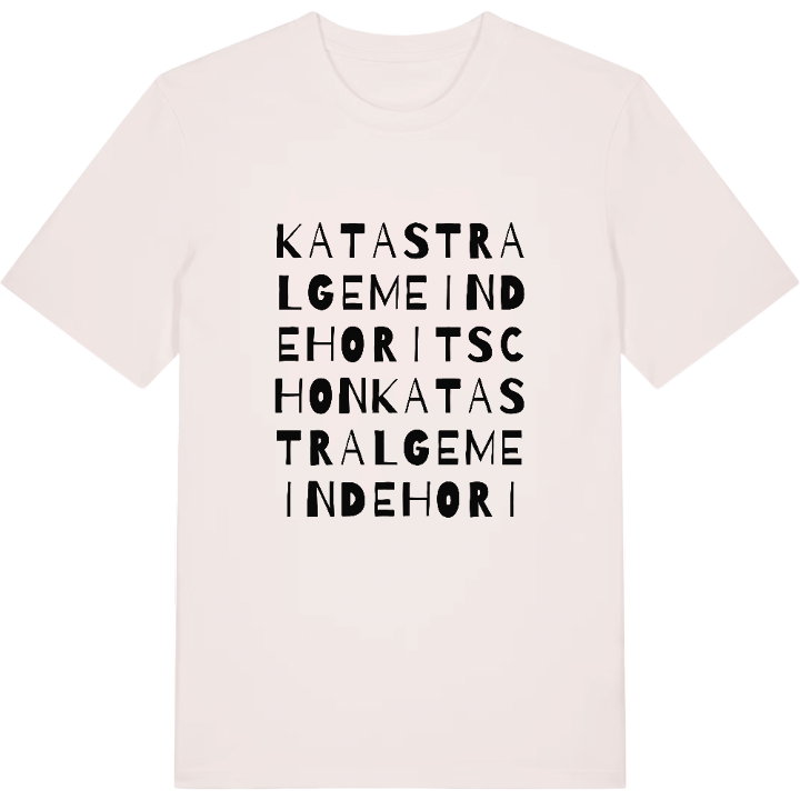 Katastralgemeinde Horitschon ordlek t-shirt – t-shirt från PinShirt