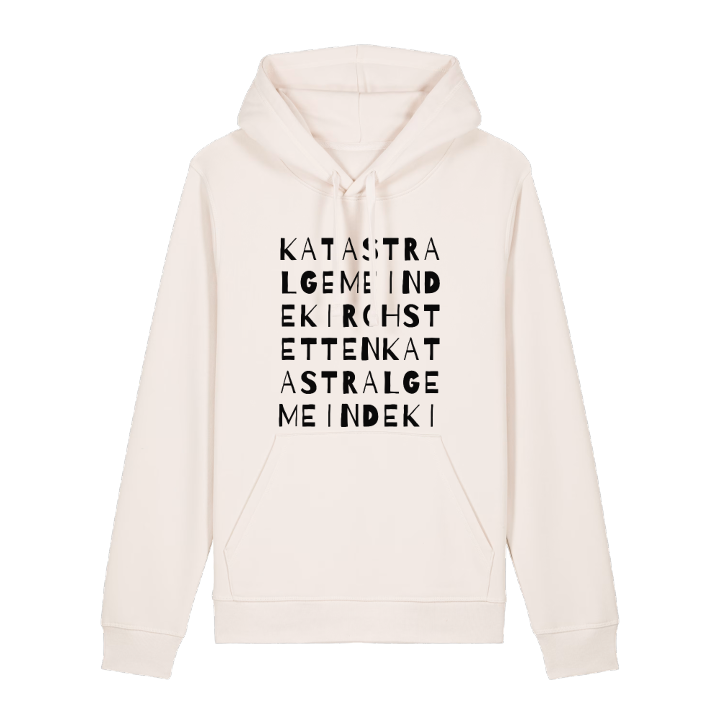 Katastralgemeinde Kirchstetten ordlek hoodie – hoodie från PinShirt