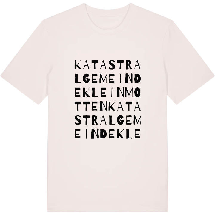 Katastralgemeinde Kleinmotten ordlek t-shirt – t-shirt från PinShirt