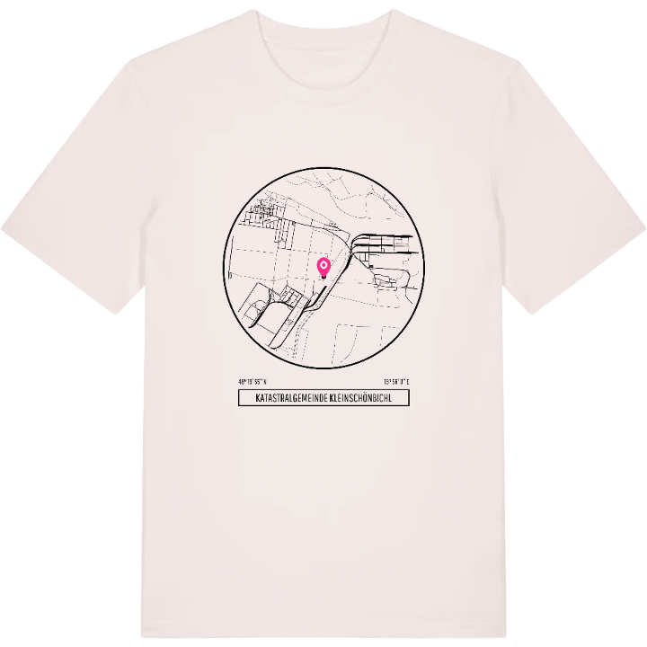 Katastralgemeinde Kleinschönbichl t-shirt – t-shirt från PinShirt