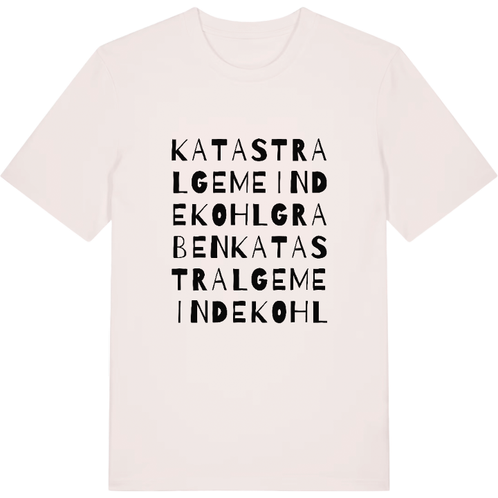 Katastralgemeinde Kohlgraben ordlek t-shirt – t-shirt från PinShirt