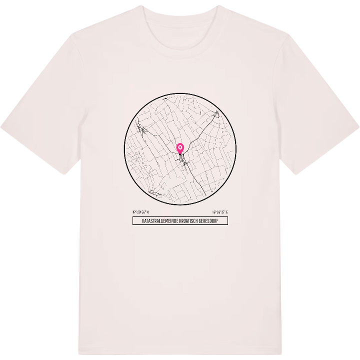 Katastralgemeinde Kroatisch Geresdorf t-shirt – t-shirt från PinShirt