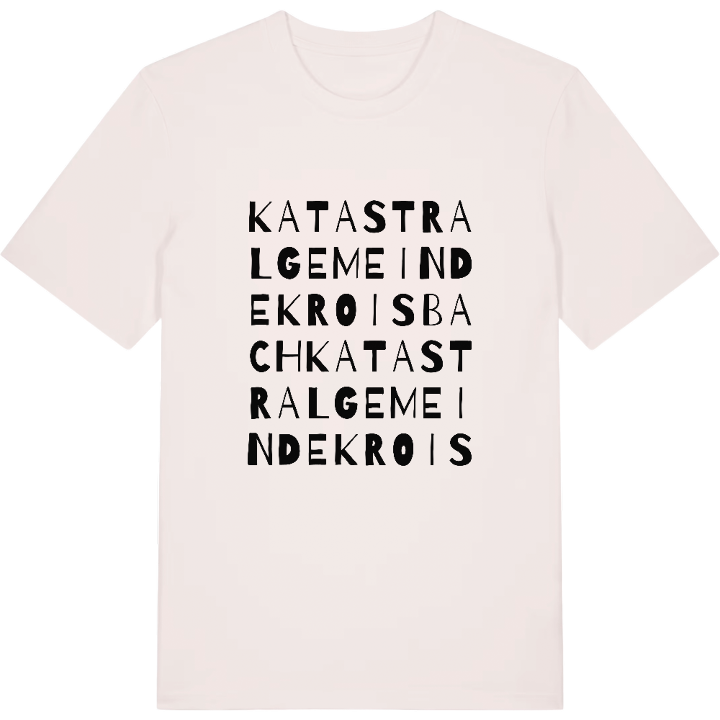 Katastralgemeinde Kroisbach ordlek t-shirt – t-shirt från PinShirt