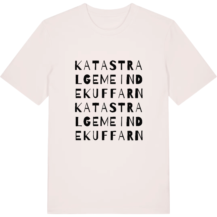 Katastralgemeinde Kuffarn ordlek t-shirt – t-shirt från PinShirt