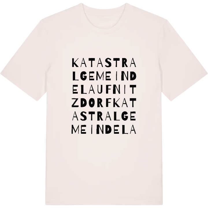 Katastralgemeinde Laufnitzdorf ordlek t-shirt – t-shirt från PinShirt
