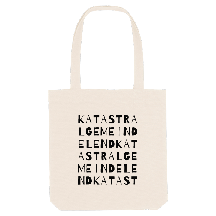 Katastralgemeinde Lend ordlek tygkasse – tygkasse från PinShirt