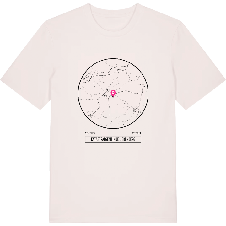 Katastralgemeinde Liebenberg t-shirt – t-shirt från PinShirt