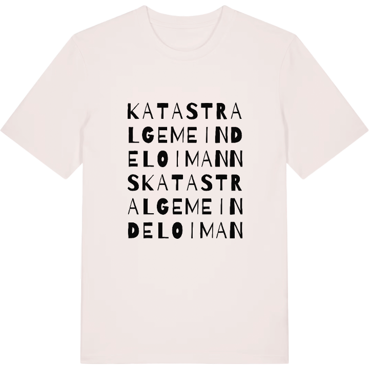 Katastralgemeinde Loimanns ordlek t-shirt – t-shirt från PinShirt