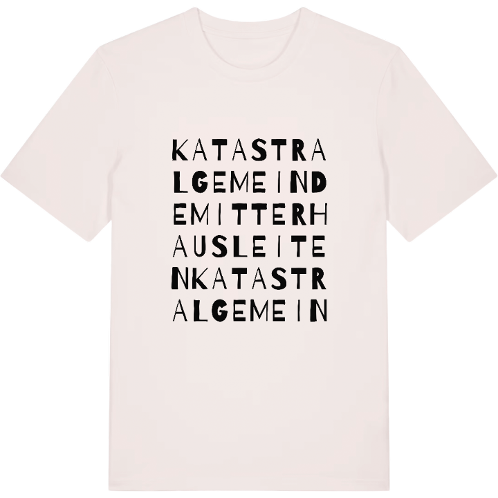 Katastralgemeinde Mitterhausleiten ordlek t-shirt – t-shirt från PinShirt