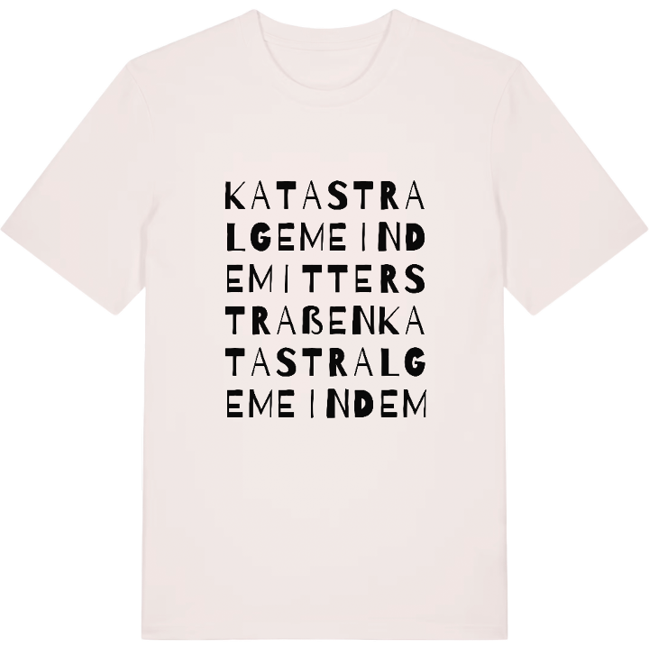 Katastralgemeinde Mitterstraßen ordlek t-shirt – t-shirt från PinShirt