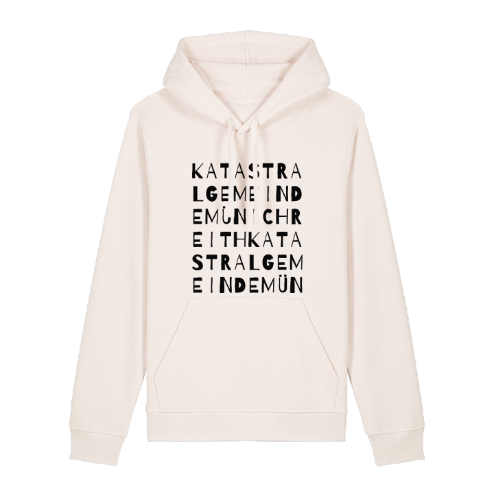 Katastralgemeinde Münichreith ordlek hoodie – hoodie från PinShirt