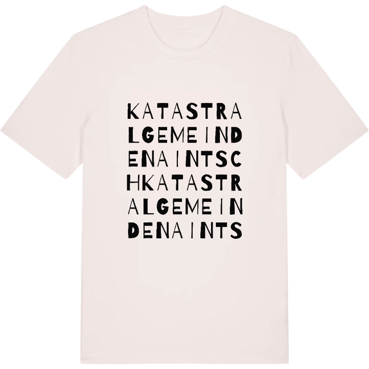 Katastralgemeinde Naintsch ordlek t-shirt – t-shirt från PinShirt