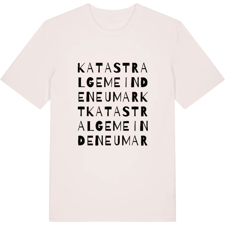 Katastralgemeinde Neumarkt ordlek t-shirt – t-shirt från PinShirt