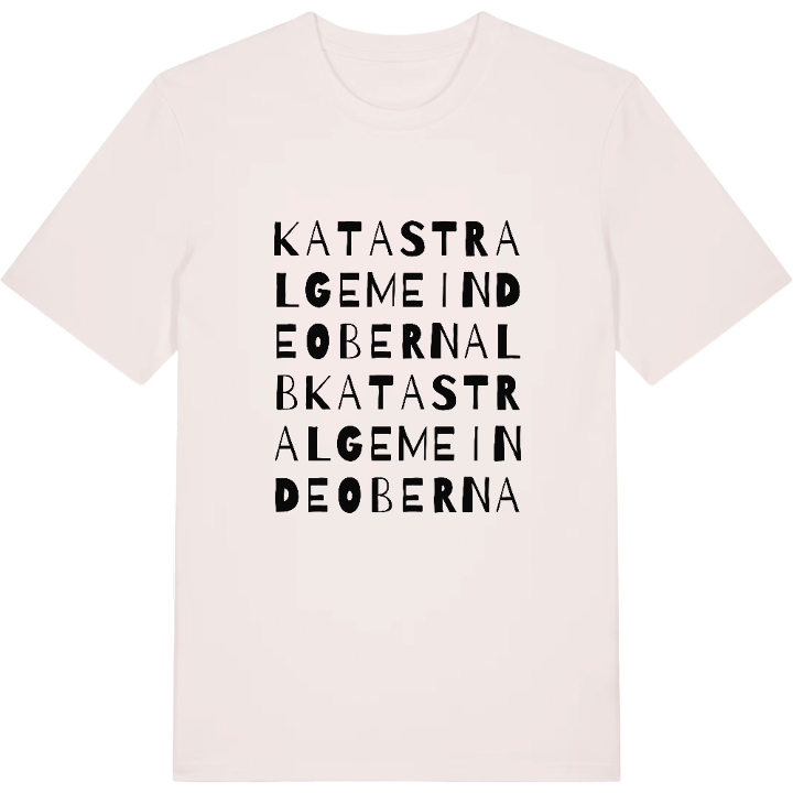 Katastralgemeinde Obernalb ordlek t-shirt – t-shirt från PinShirt