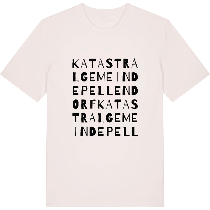 Katastralgemeinde Pellendorf ordlek t-shirt – t-shirt från PinShirt
