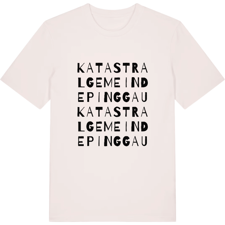 Katastralgemeinde Pinggau ordlek t-shirt – t-shirt från PinShirt