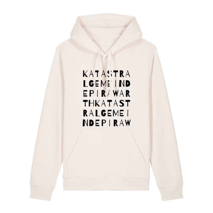 Katastralgemeinde Pirawarth ordlek hoodie – hoodie från PinShirt