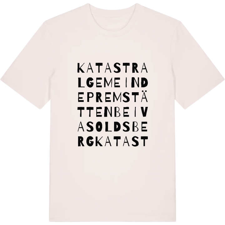 Katastralgemeinde Premstätten bei Vasoldsberg ordlek t-shirt – t-shirt från PinShirt