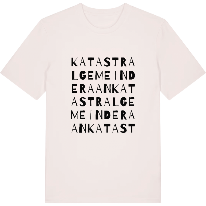 Katastralgemeinde Raan ordlek t-shirt – t-shirt från PinShirt