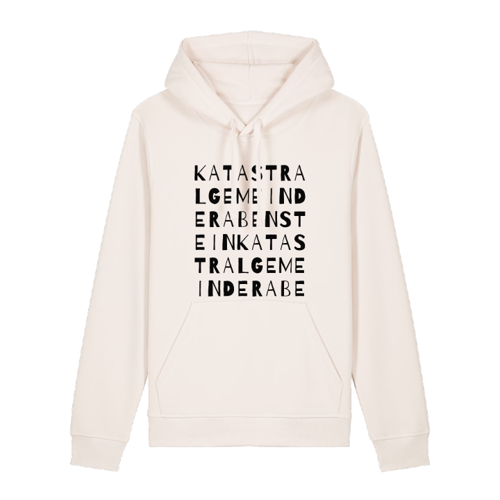 Katastralgemeinde Rabenstein ordlek hoodie – hoodie från PinShirt