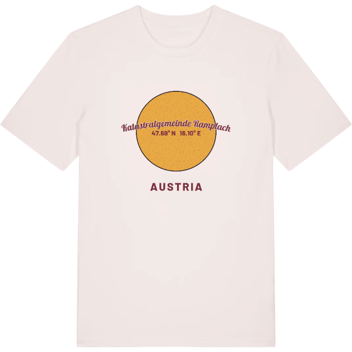 Katastralgemeinde Ramplach cirkel t-shirt – t-shirt från PinShirt