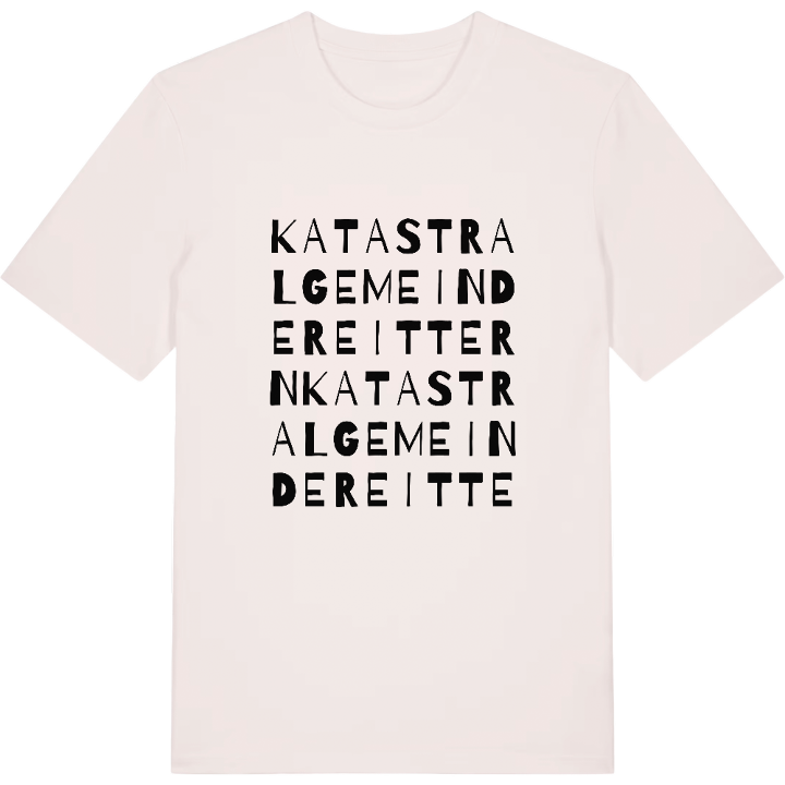 Katastralgemeinde Reittern ordlek t-shirt – t-shirt från PinShirt