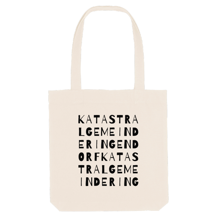 Katastralgemeinde Ringendorf ordlek tygkasse – tygkasse från PinShirt