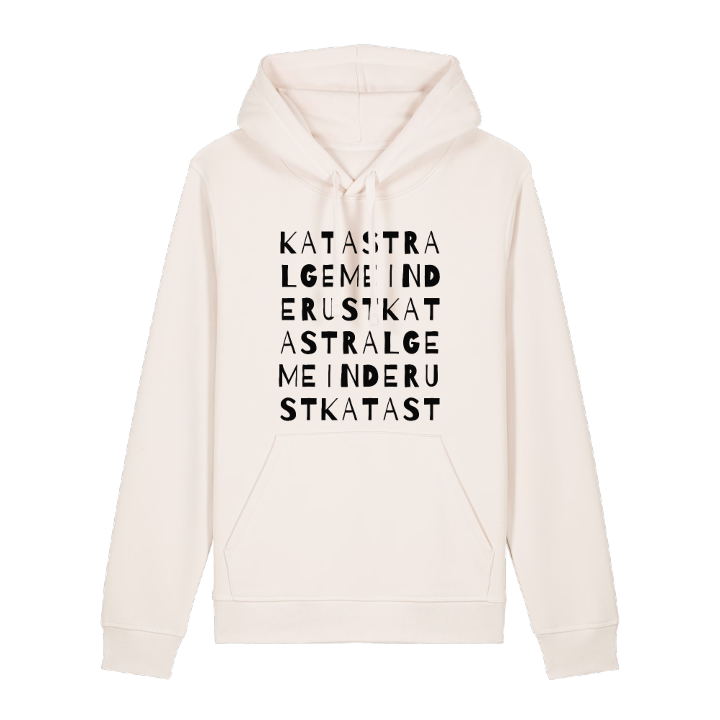Katastralgemeinde Rust ordlek hoodie – hoodie från PinShirt