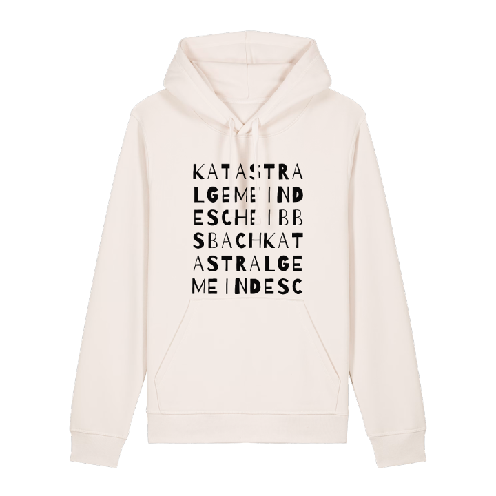 Katastralgemeinde Scheibbsbach ordlek hoodie – hoodie från PinShirt