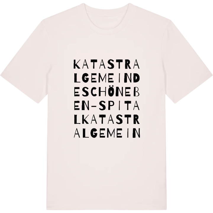 Katastralgemeinde Schöneben-Spital ordlek t-shirt – t-shirt från PinShirt
