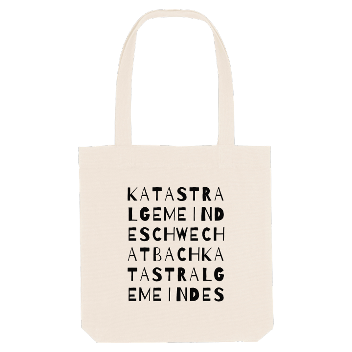 Katastralgemeinde Schwechatbach ordlek tygkasse – tygkasse från PinShirt