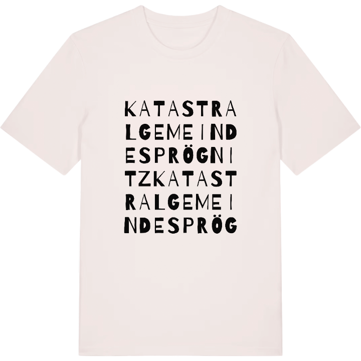 Katastralgemeinde Sprögnitz ordlek t-shirt – t-shirt från PinShirt