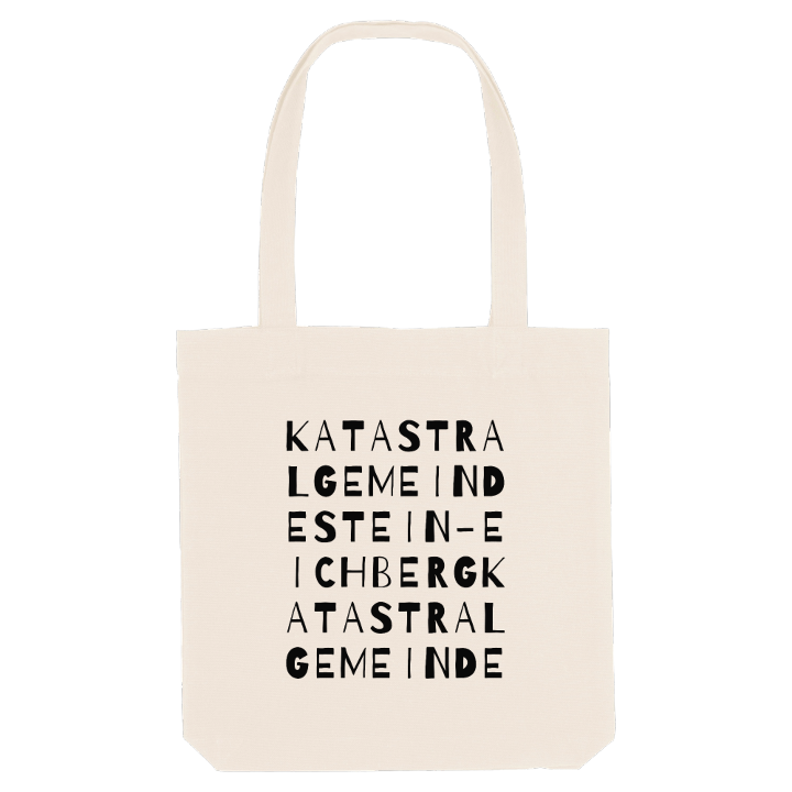 Katastralgemeinde Stein-Eichberg ordlek tygkasse – tygkasse från PinShirt