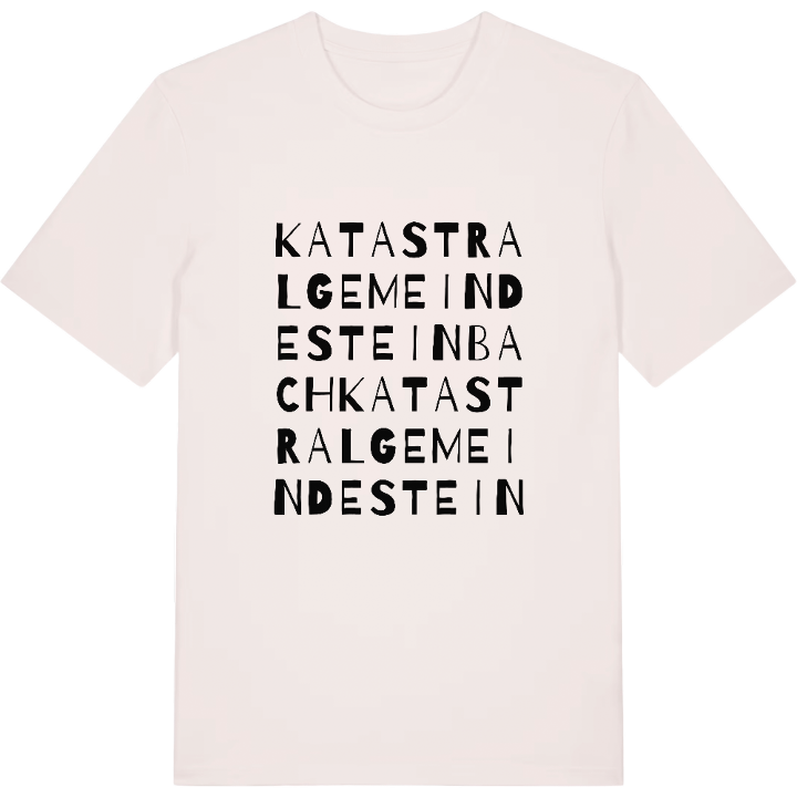 Katastralgemeinde Steinbach ordlek t-shirt – t-shirt från PinShirt