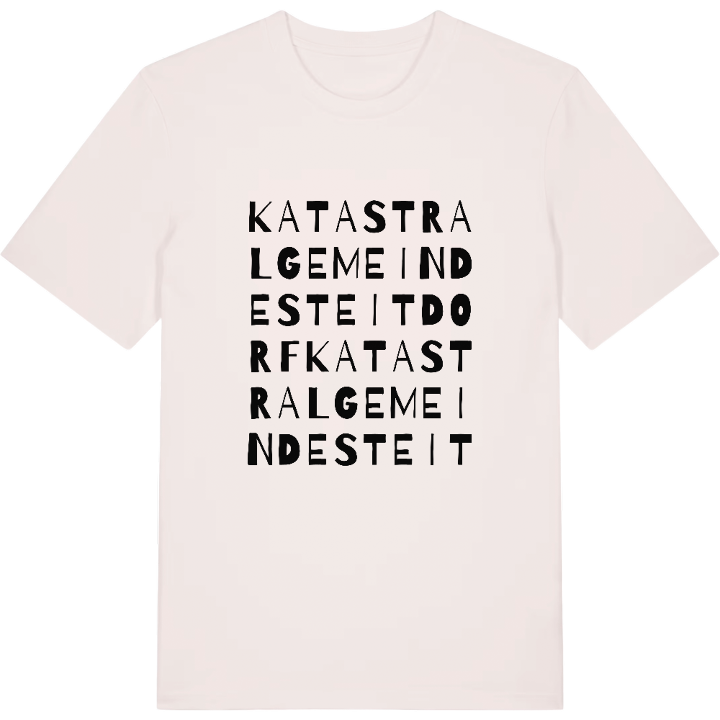 Katastralgemeinde Steitdorf ordlek t-shirt – t-shirt från PinShirt