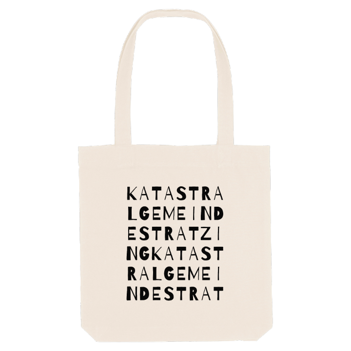 Katastralgemeinde Stratzing ordlek tygkasse – tygkasse från PinShirt
