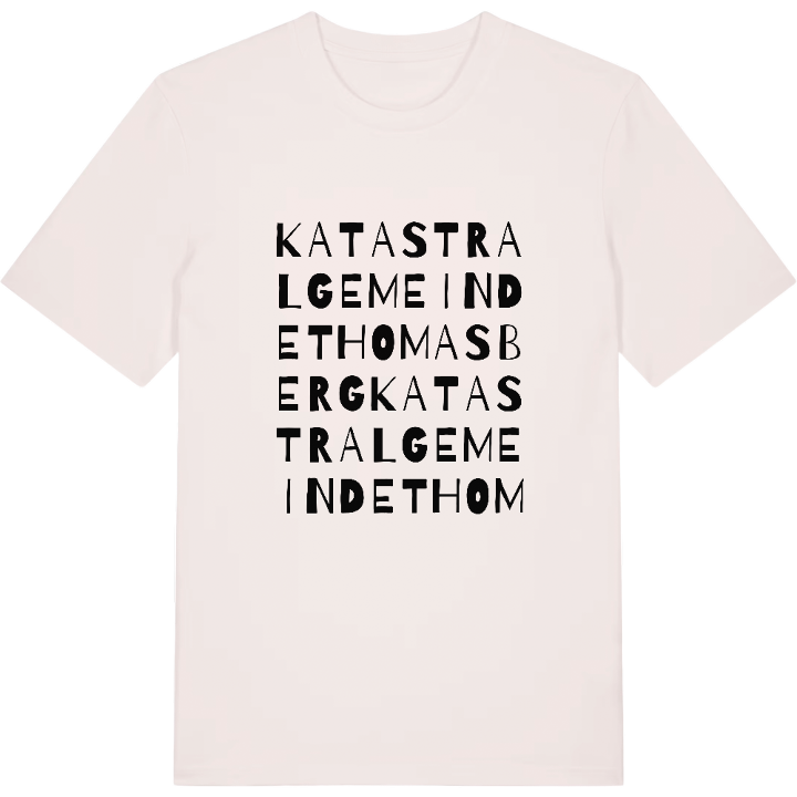 Katastralgemeinde Thomasberg ordlek t-shirt – t-shirt från PinShirt