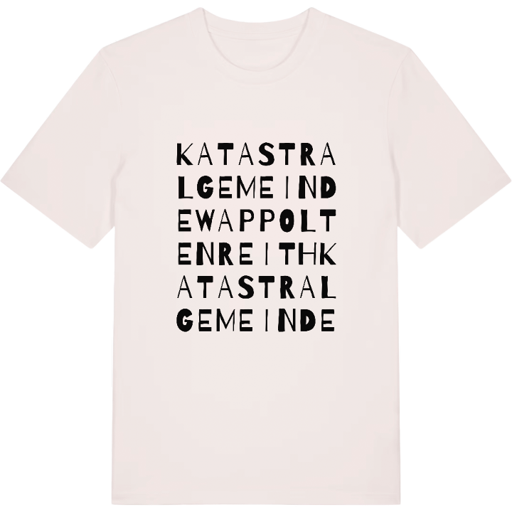 Katastralgemeinde Wappoltenreith ordlek t-shirt – t-shirt från PinShirt