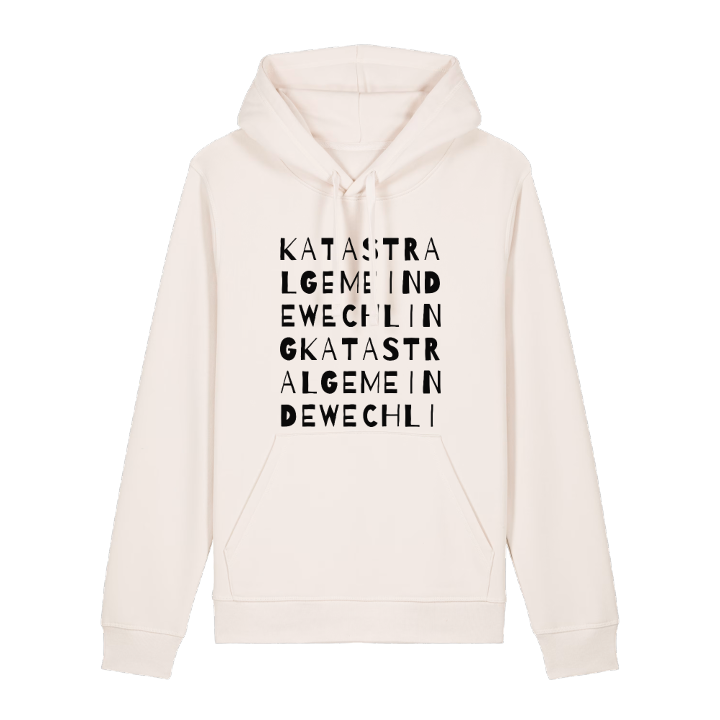 Katastralgemeinde Wechling ordlek hoodie – hoodie från PinShirt