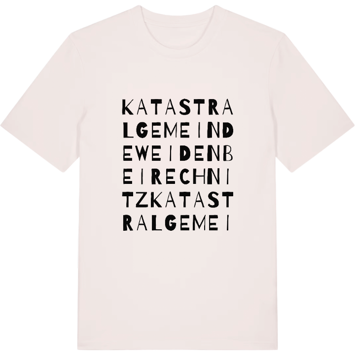 Katastralgemeinde Weiden bei Rechnitz ordlek t-shirt – t-shirt från PinShirt