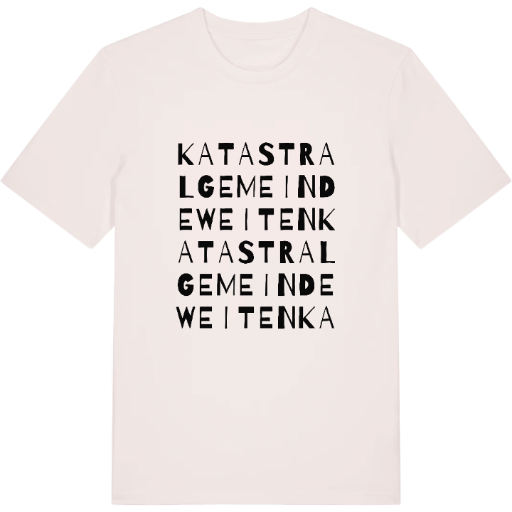 Katastralgemeinde Weiten ordlek t-shirt – t-shirt från PinShirt