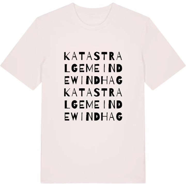 Katastralgemeinde Windhag ordlek t-shirt – t-shirt från PinShirt