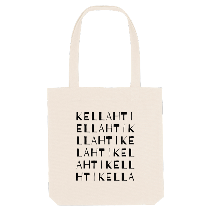 Kellahti ordlek tygkasse – tygkasse från PinShirt